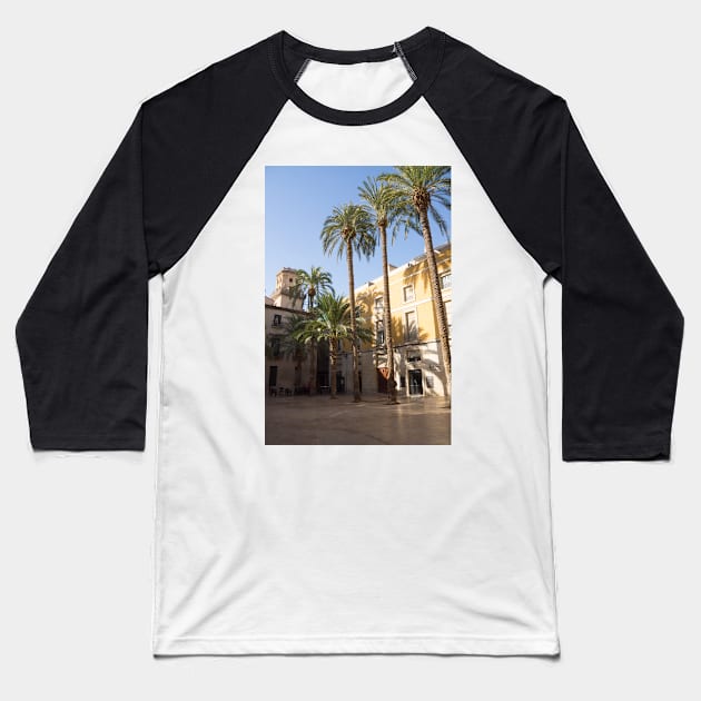 Alicante street. Baseball T-Shirt by sma1050